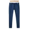 Skinny stretch jeans - with back zipperPants