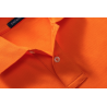 T-shirt polo manches courtes - col boutonné - coton