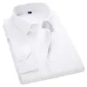Camisa clássica manga longa - cor sólida - Slim Fit
