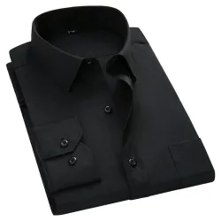 Maglia classica manica lunga - tinta unita - Slim Fit