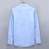 Classic long sleeve shirt - solid color - Slim FitT-shirts
