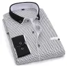 Klassisk langermet skjorte - motetrykk - Slim Fit
