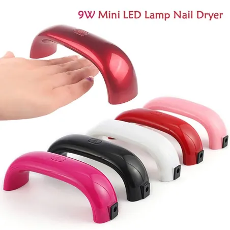 Mini UV LED-lampe - negletørker - USB - 9W