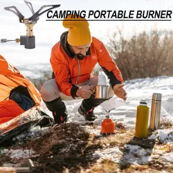 Camping bærbar brænder - miniovn - gaskomfur - 3000W