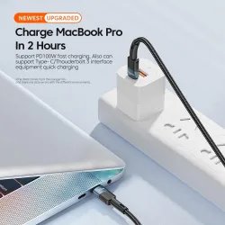 Essager - USB type C vers USB C - câble de charge rapide - 60W - 100W