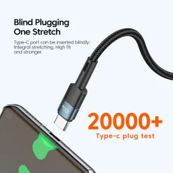 Essager - USB type C vers USB C - câble de charge rapide - 60W - 100W