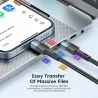 Essager - USB tyyppi C USB C - pikalatauskaapeli - 60W - 100W