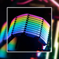 JONSBO - rainbow bridge DY-1 - rainbow streamer lighting - 24 Pin ARGB cableVideo Games