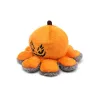 Vendbar stor edderkopp - gresskar - dobbeltsidig plysjleketøy