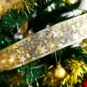 Broderet LED-bånd - Juletræspynt - batteridrevet