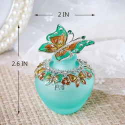 Szklana butelka na perfumy - kryształowy motyl - 30mlPerfumy