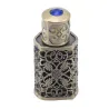 Retro metall parfymeflaske - med krystall - arabisk stil - 3ml