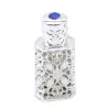 Retro metal perfume bottle - with crystal - Arabic style - 3mlPerfumes