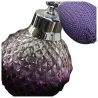 Vintage krystall parfymeflaske - med forstøver - 100ml