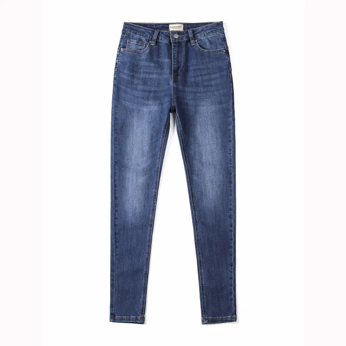 PantalonesJeans lápiz tiro alto - lycra stretch - Slim