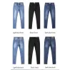High waisted pencil jeans - stretch lycra - SlimPants