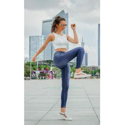 PantalonesJeans lápiz tiro alto - lycra stretch - Slim