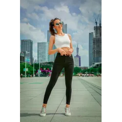PantalonesJeans lápiz tiro alto - lycra stretch - Slim