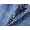 Bleistiftjeans mit hoher Taille - Stretch-Lycra - Slim