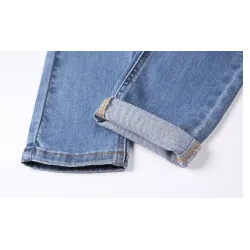 Bleistiftjeans mit hoher Taille - Stretch-Lycra - Slim