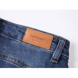 Bleistiftjeans mit hoher Taille - Stretch-Lycra - Slim