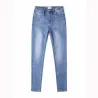 Bleistiftjeans mit hoher Taille - Stretch-Lycra - Slim