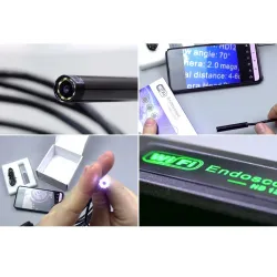 Mini endoscope camera - WiFi - LED - micro USB - IOS Android - IP68 waterproofCamera
