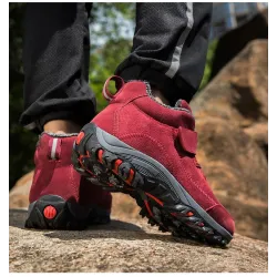 Wintersuède laarzen - enkellang - waterdicht - antislipSchoenen