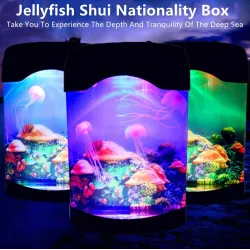 Mini jellyfish aquarium - night lampLights & lighting