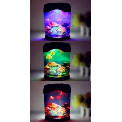 Mini vandmænd akvarium - natlampe