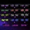 LED feestbril - App / handmatige bediening - USB - BluetoothFeest