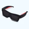 LED-Partybrille - App / manuelle Steuerung - USB - Bluetooth