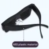 Occhiali da festa a LED - App / controllo manuale - USB - Bluetooth