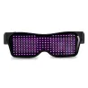 LED-Partybrille - App / manuelle Steuerung - USB - Bluetooth
