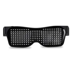 PartyGafas de fiesta LED - App / control manual - USB - Bluetooth