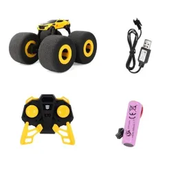 Elektrisk RC bil - elastiske store svampedæk - 360 graders rotation - legetøj