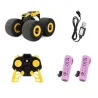 Elektrisk RC bil - elastiske store svampedæk - 360 graders rotation - legetøj