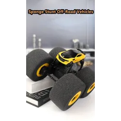 Elektrisk RC bil - elastiske store svampedæk - 360 graders rotation - legetøj