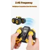 Electric RC car - elastic big sponge tires - 360 degree rotation - toyCars