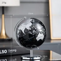 Rotatable world globe - figurine - home decorationStatues & Sculptures