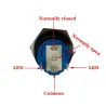 Black push button switch LED - waterproof - momentary self-reset - 12mm / 16mm / 19mm / 22mm - 5V / 12V / 220VSwitches