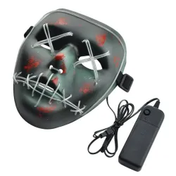 LED-Beleuchtung - Halloween-Gesichtsmaske