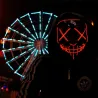 MáscaraLuz LED - Máscara facial de Halloween