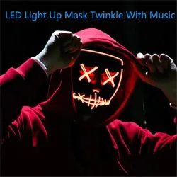 Luminosité LED - Masque Halloween