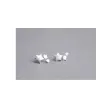 Silver trippelstjärna - örhängen