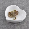 Vintage crystal elephant broochBrooches