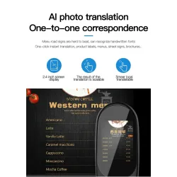 ElectrónicosTraductor inteligente - escaneo instantáneo de voz/foto - pantalla táctil - WiFi - multi-idioma