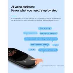 Smart translator - instant voice / photo scanning - touch screen - WiFi - multi-languageElectronics