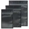 Bolsas de almacenamientoBolsas de plástico con cierre - negro mate / transparente - 7,5 * 13 cm - 100 piezas