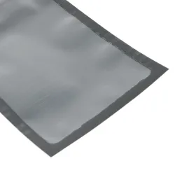 Bolsas de almacenamientoBolsas de plástico con cierre - negro mate / transparente - 7,5 * 13 cm - 100 piezas